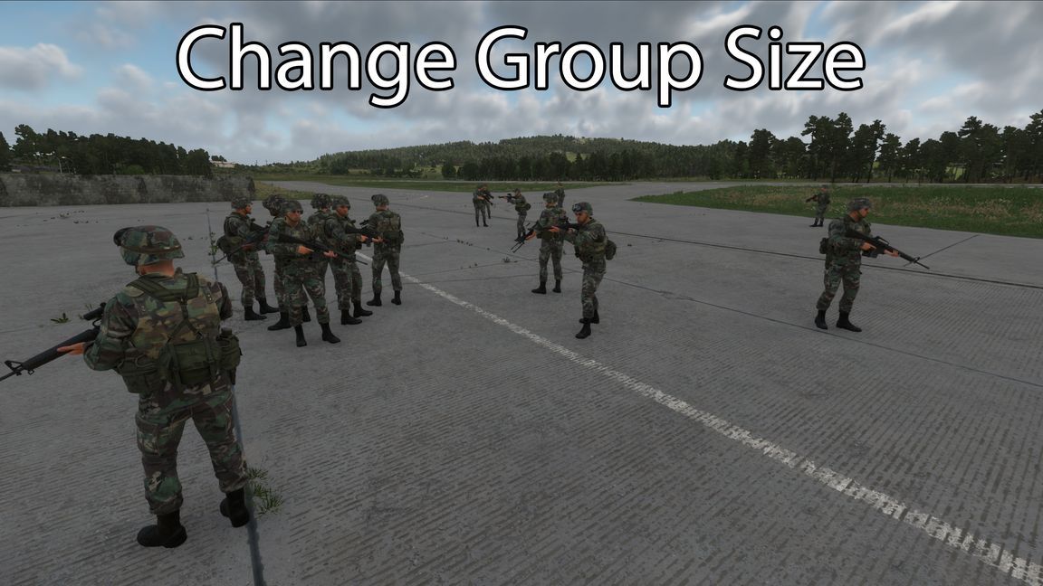 Change Player Group Size