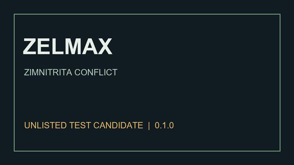 ZELMAX Scenarios - TEST
