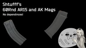 Shtufff 60rnd AR15 and AK Mag