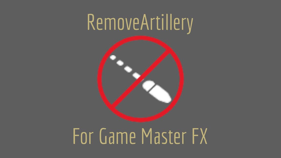 RemoveArtillery