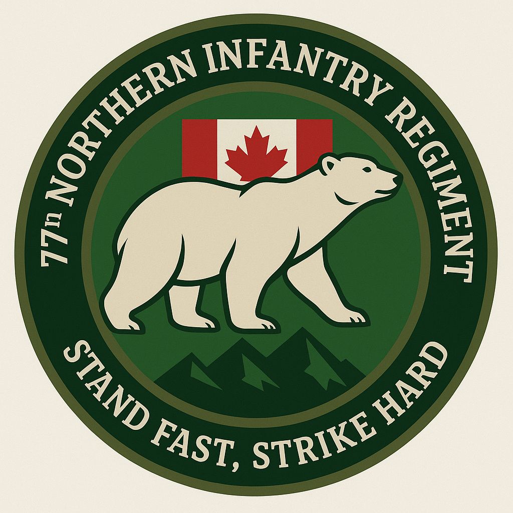 77th Northern Infantry map