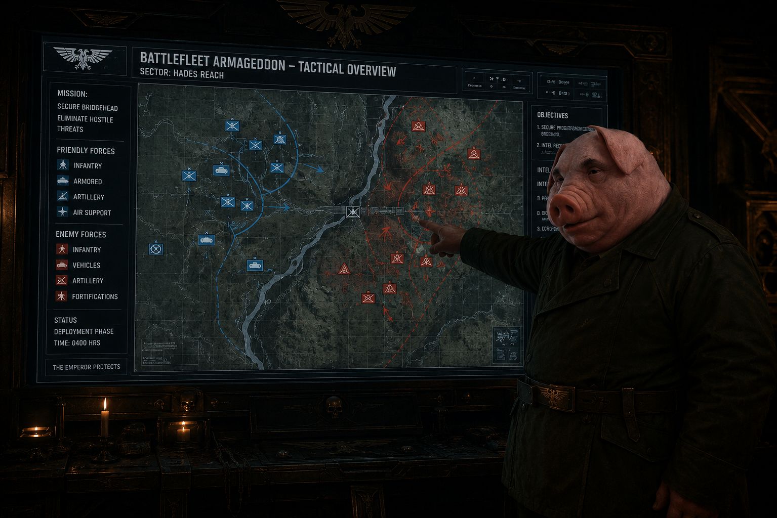 JohnPork Tactical Map preview