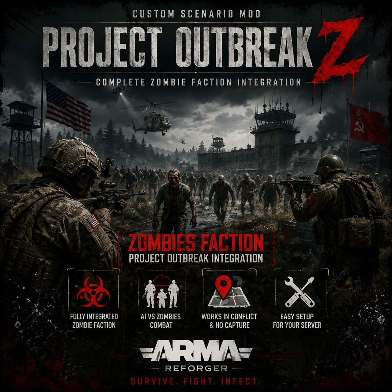 CONFLICT HQ OutBreak Z preview