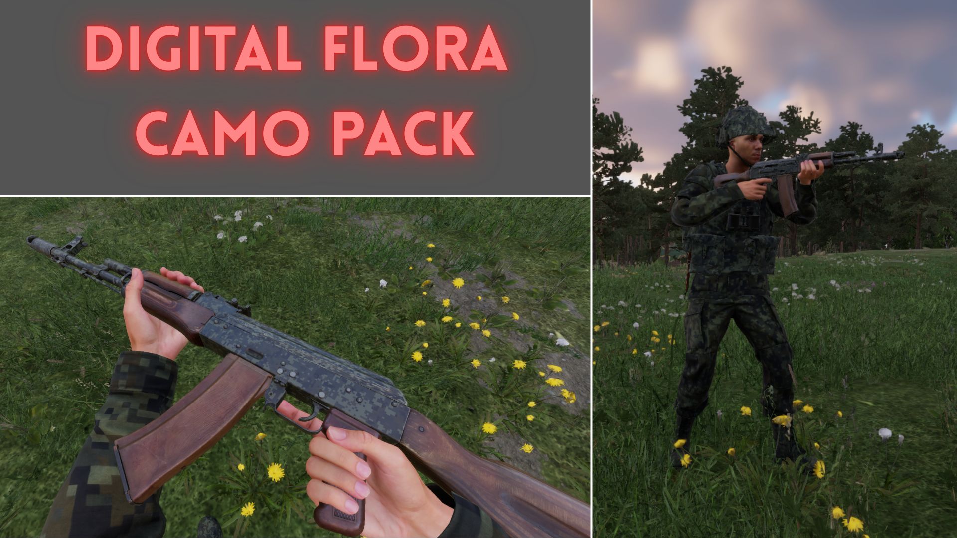 Digital Flora -Camo Pack