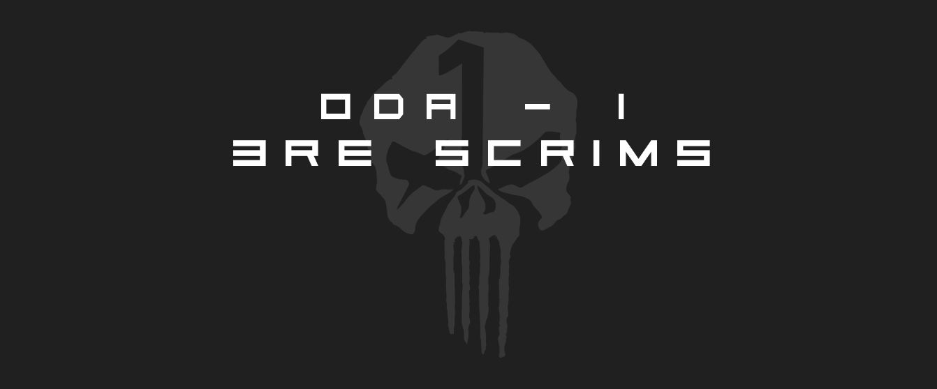 ODA1 3rdRE Scrims MrWW preview