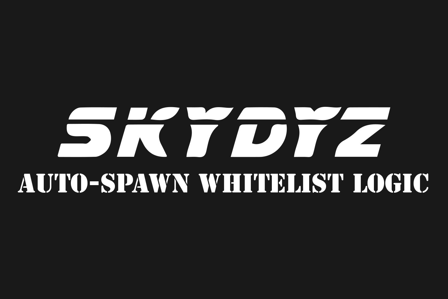 ASWL - Auto Spawn Whitelist preview