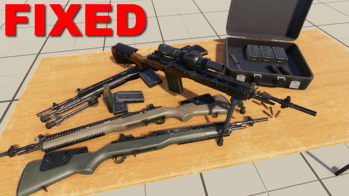 Springfield M1A Pack - Fixed preview