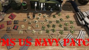 Drums US Navy Patches