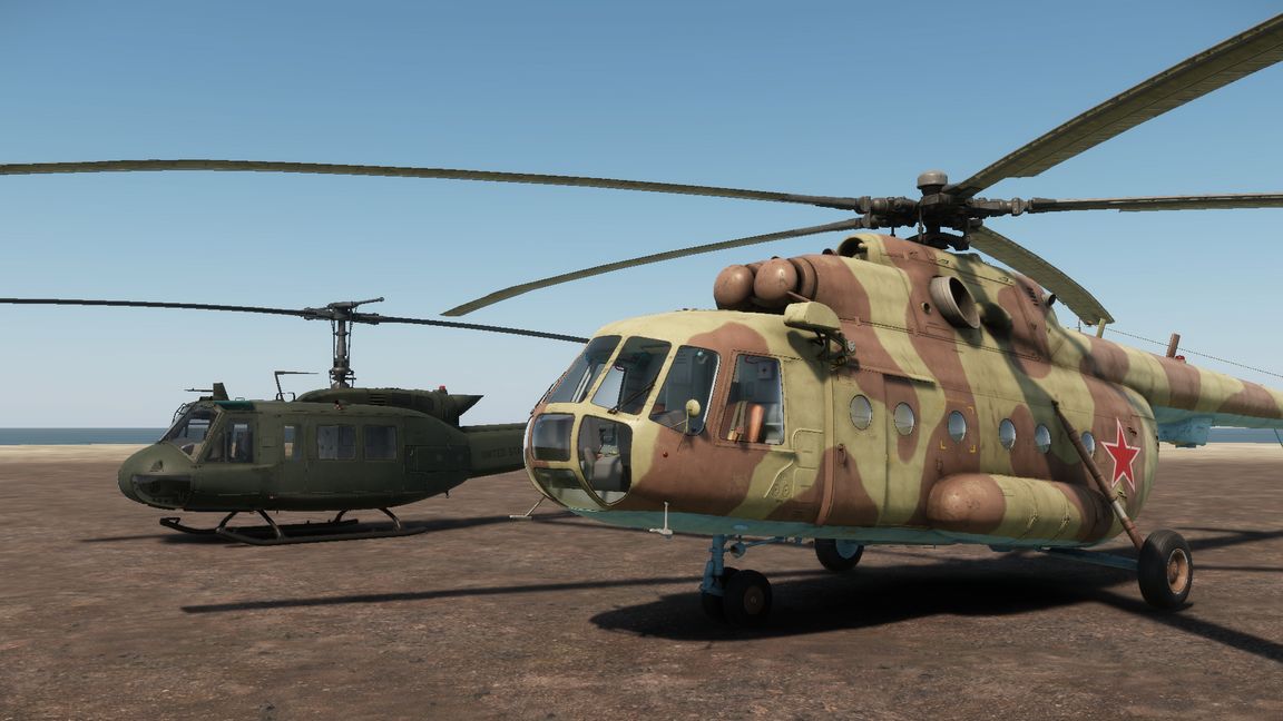 Vanilla Supply Helicopter