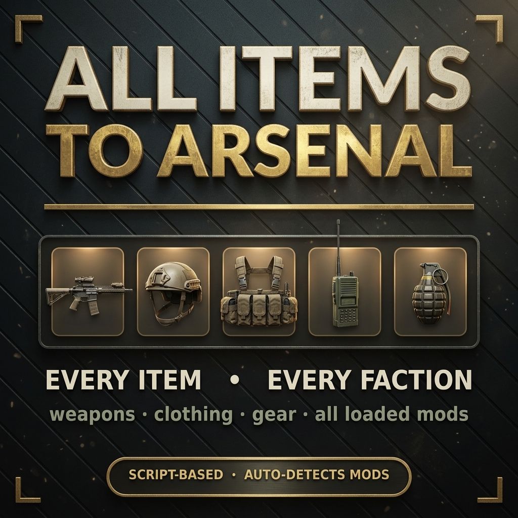All Items To Arsenal preview