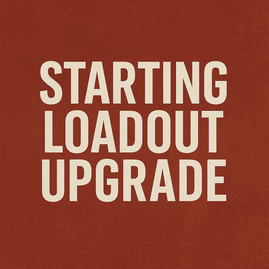 SGC Starting Loadouts