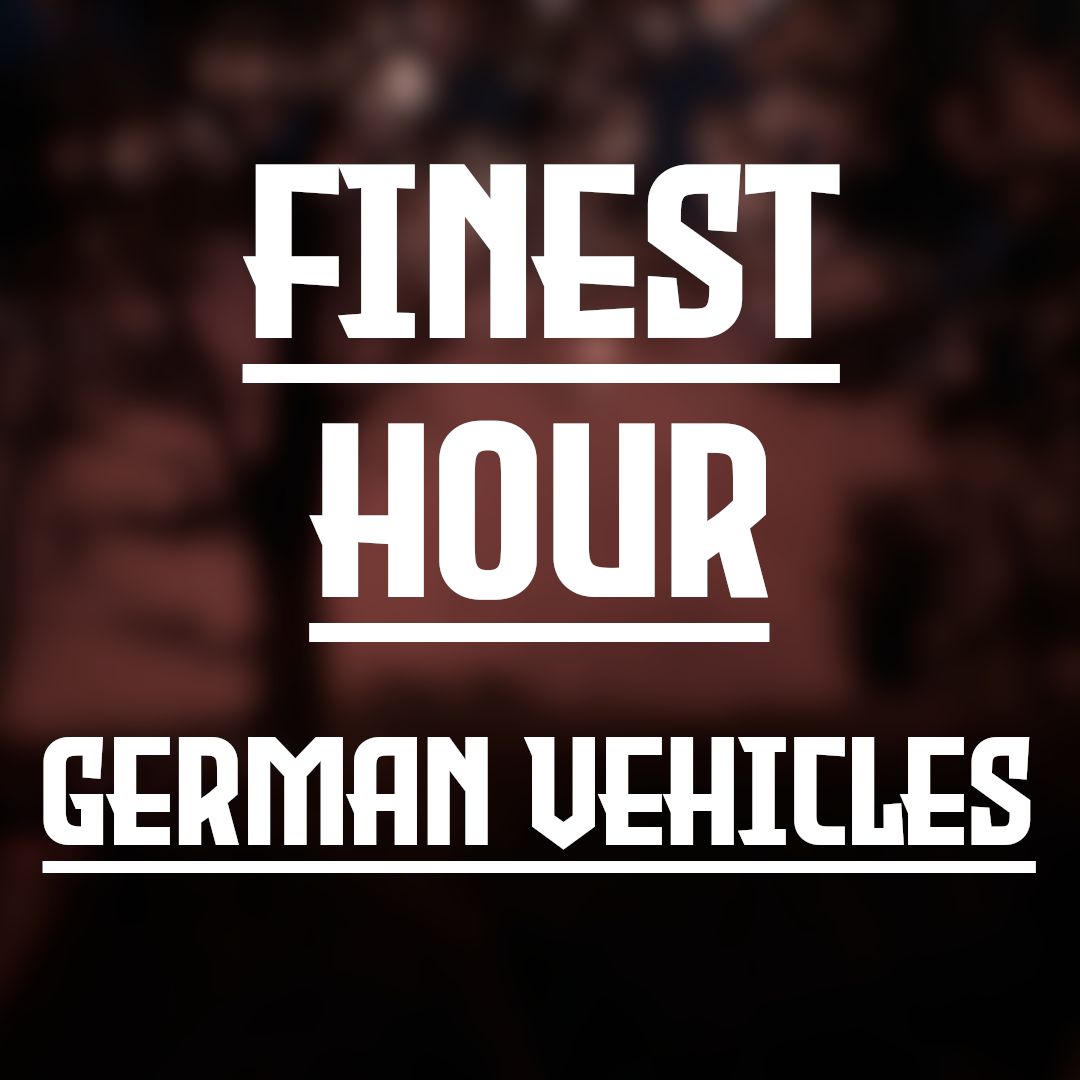Finest Hour - GER Vehicles preview