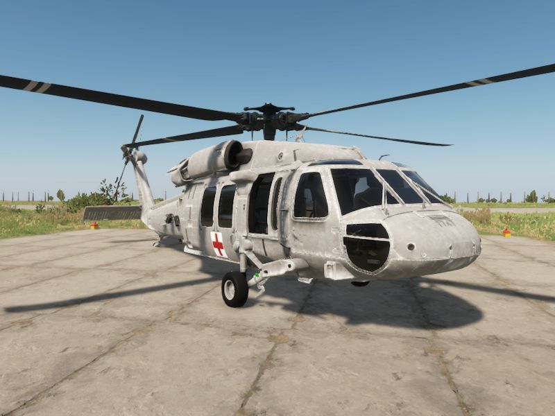 BM - UH-60 MEDEVAC-USN Reskin