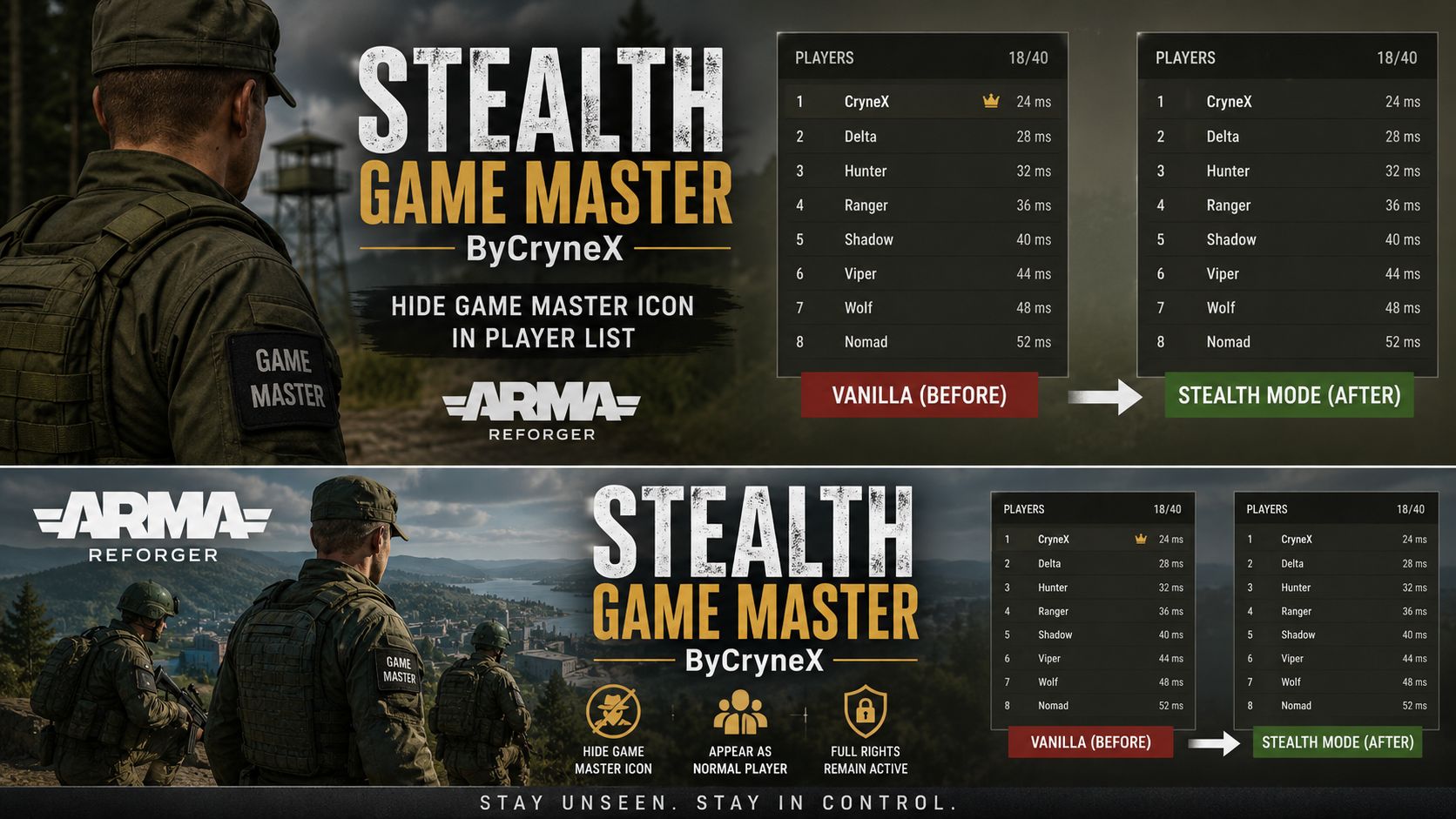 StealthGameMasterByCryneX preview