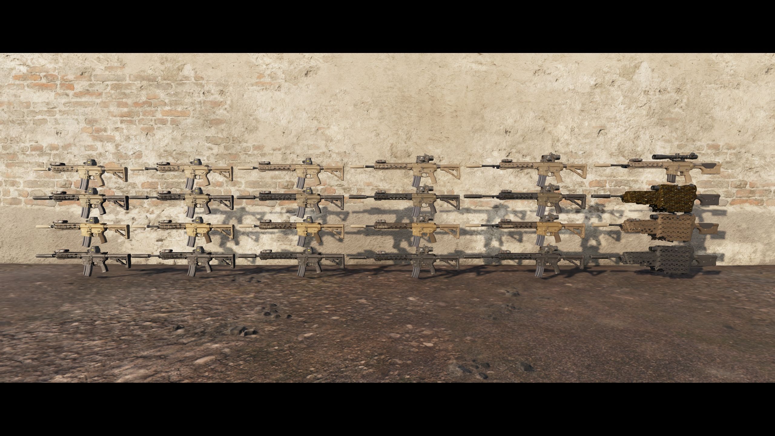 HK416 - 24 variants preview