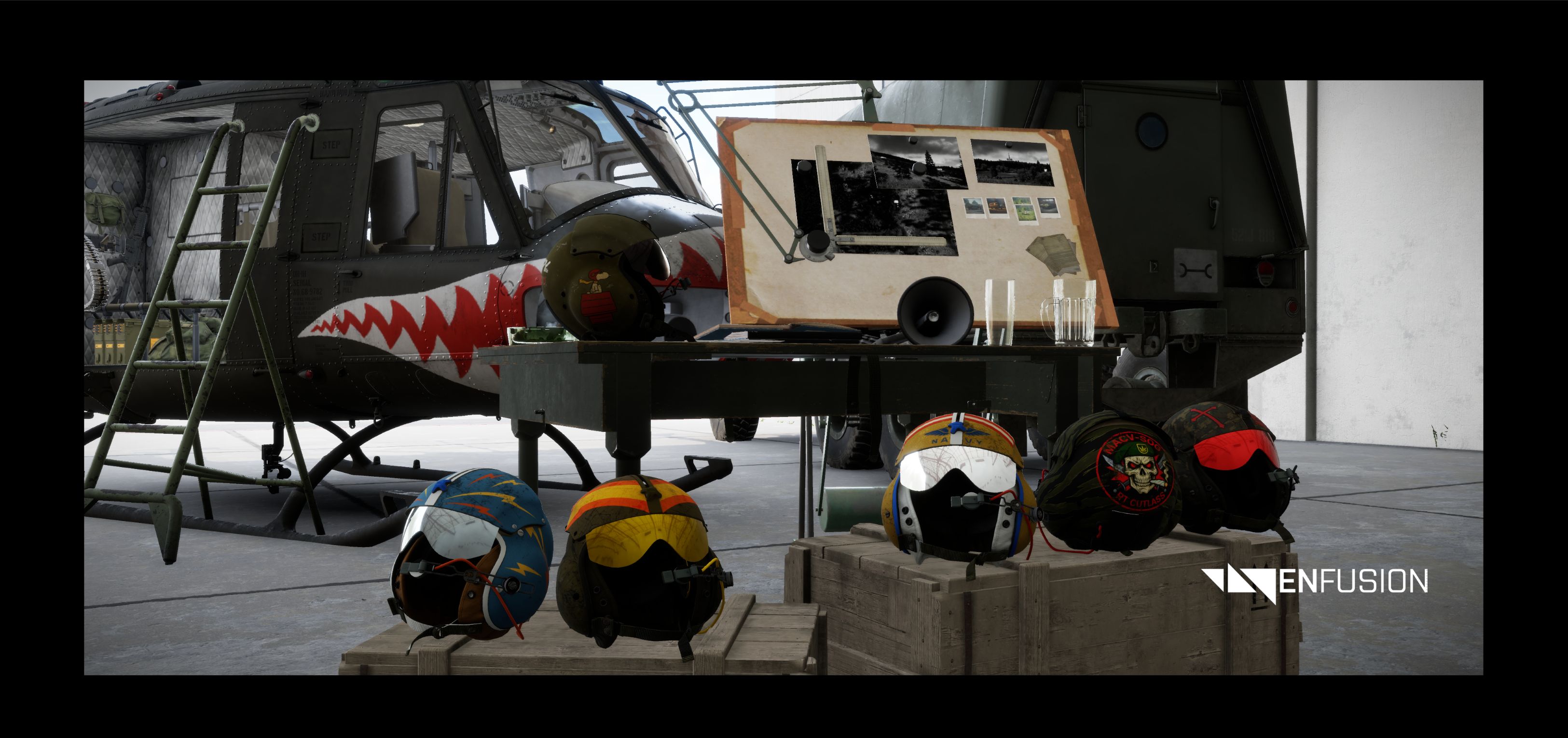 MACV SOG Admin Helmets - Plus