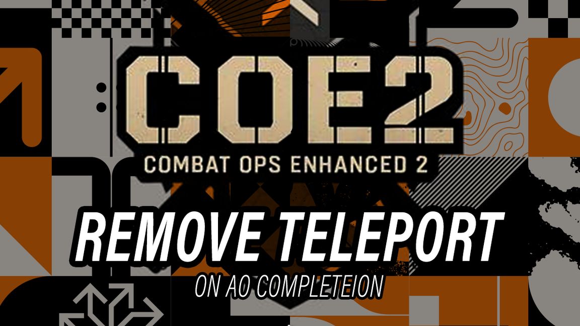 COE2 Remove Teleport