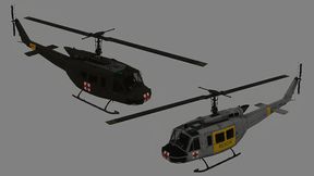 Basic Medevac Huey