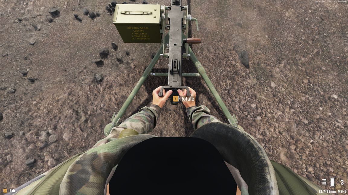 Place and Rotation machinegun