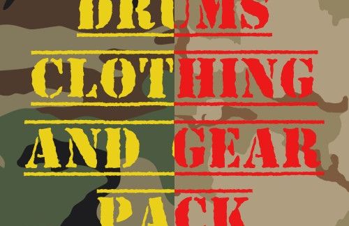Drums Gear and Clothing Pack