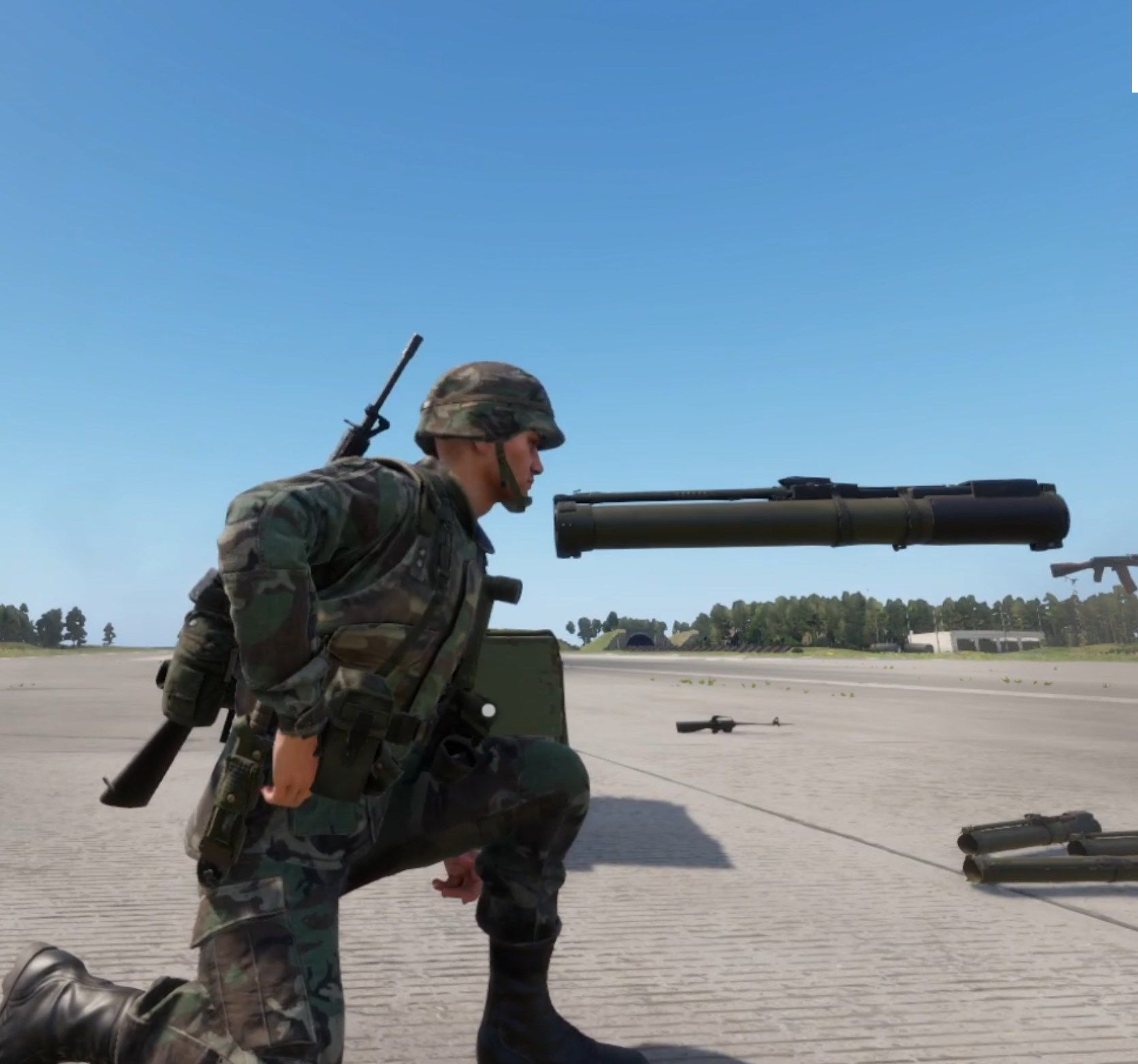 Auto toss single use launchers preview
