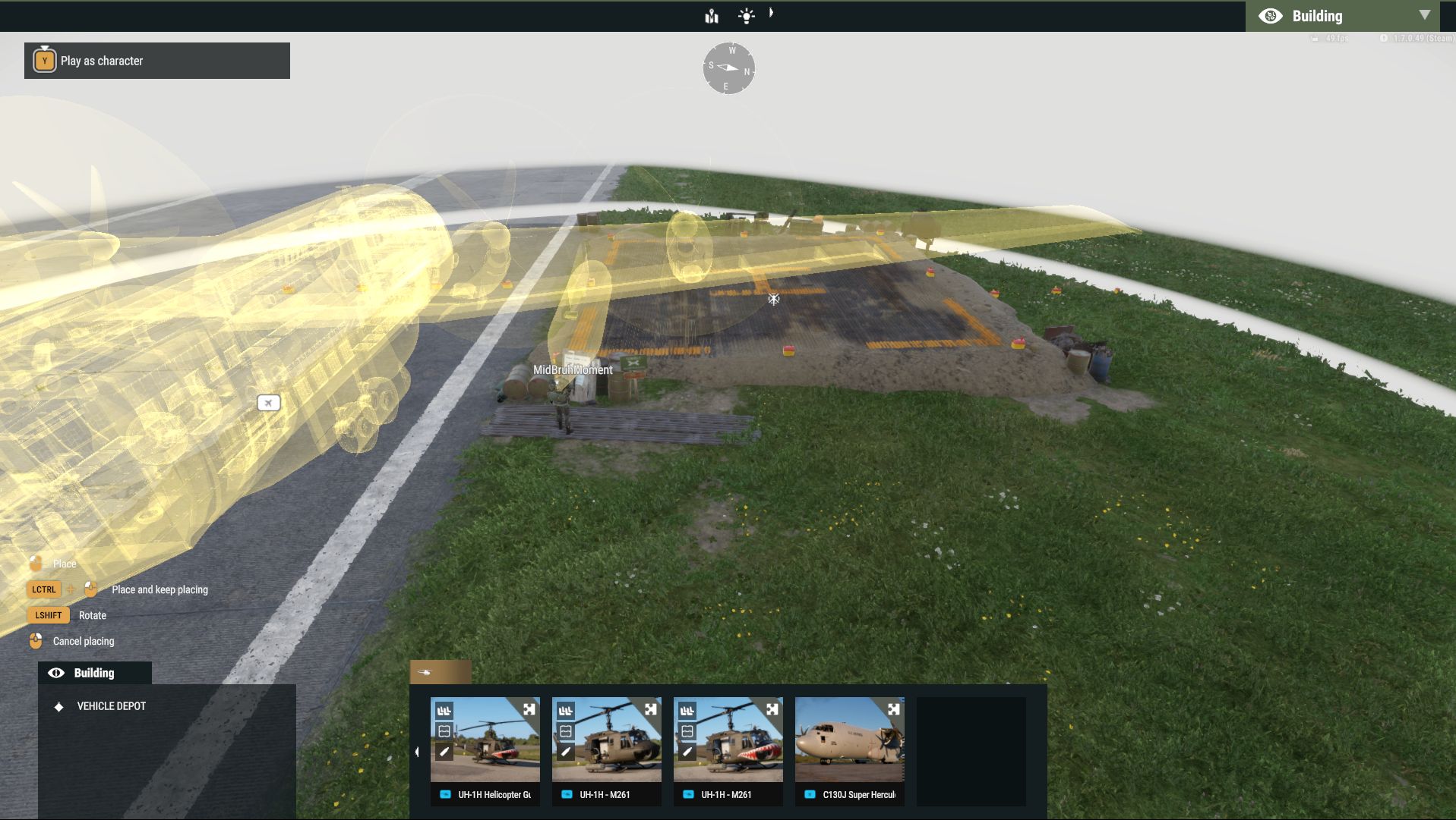 C-130 Helipad Spawn preview