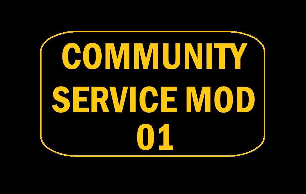 Community Service Mod - 01