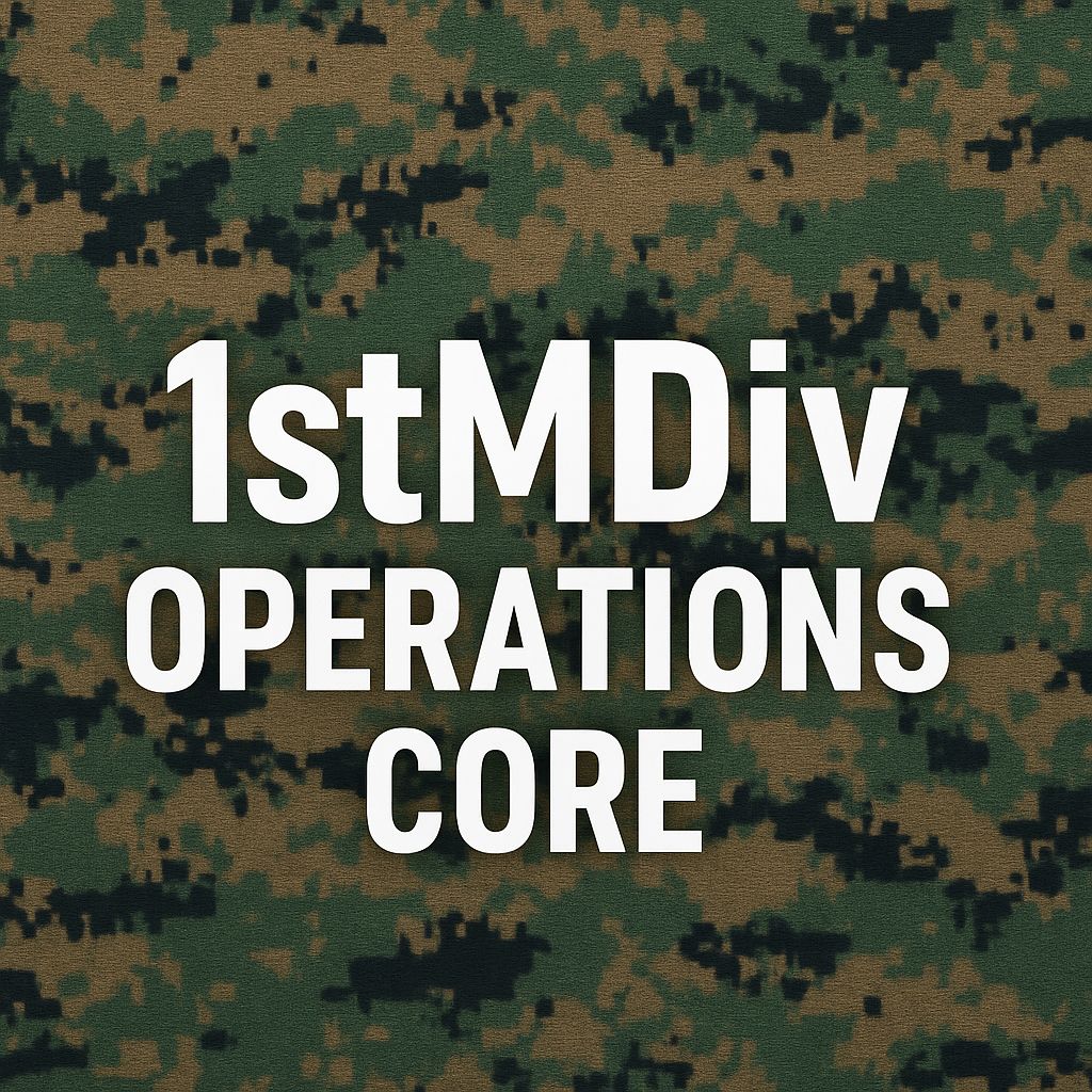 1stMDiv Operations Core