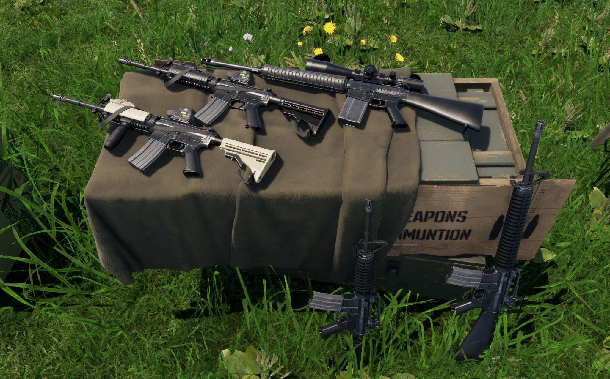 ArmaConflict INS US Rifles preview