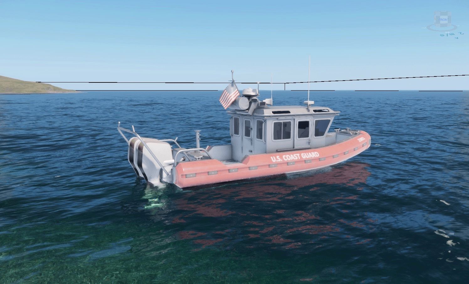 U.S. Coast Guard Boat