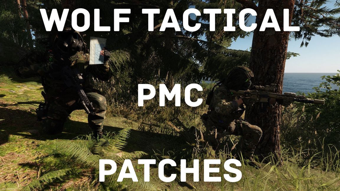 Wolf Tactical PMC Patches