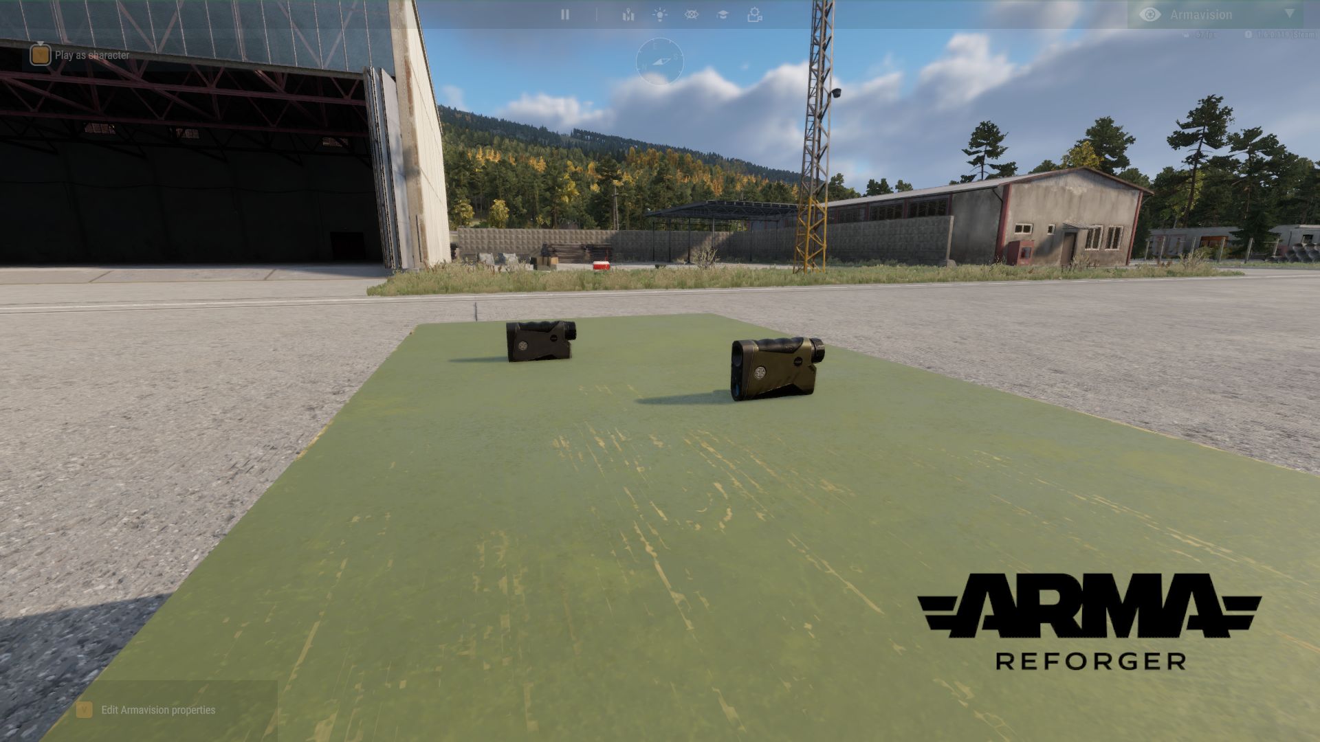 Vignette du mod Laser Rangefinder