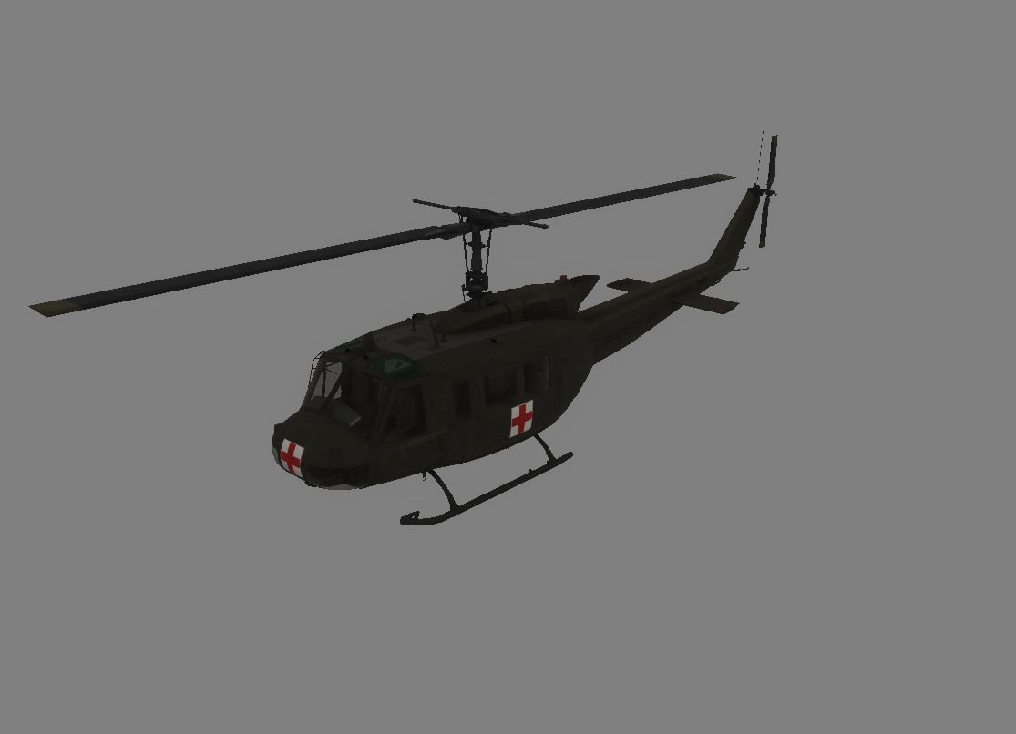 Basic Medevac Huey