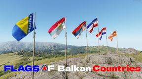 EXYU - Balkan Counties - Flags