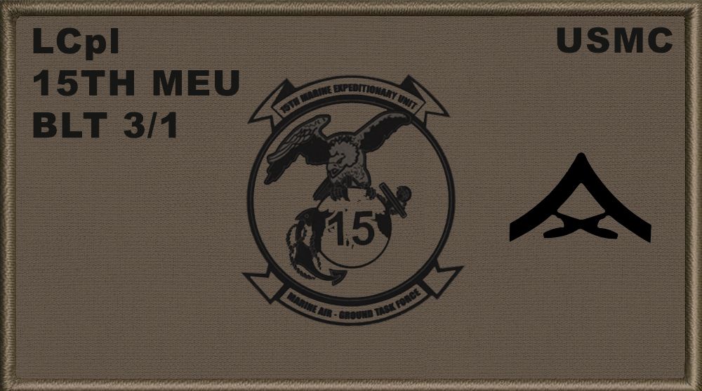15th MEU SOC Patches