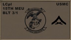 15th MEU SOC Patches