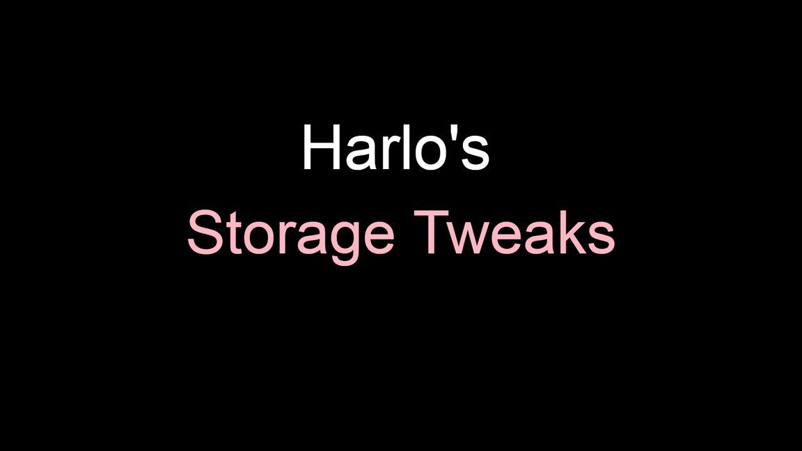HarloStorageTweaks preview