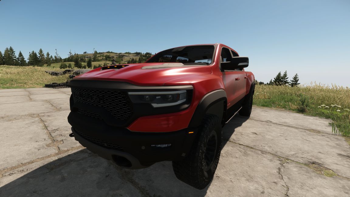 TRex Pickup Truck HAZARD