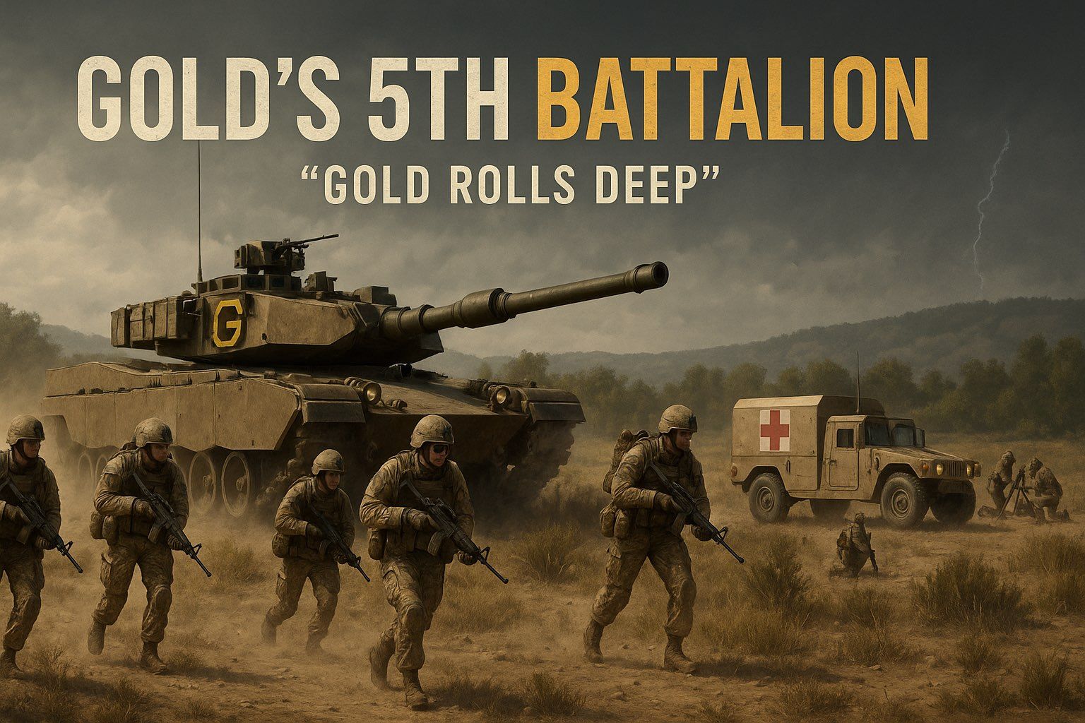 Golds5thBattalionLoading