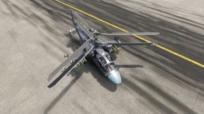 KA-52 to the Helipad