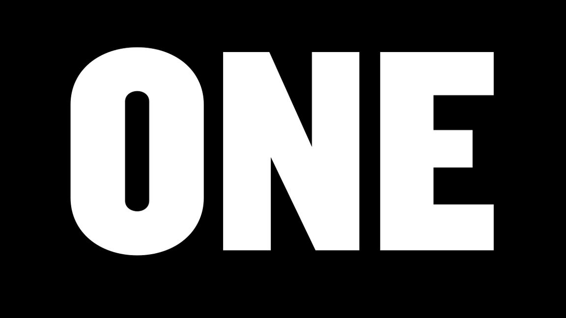ONE