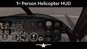 First Person Helicopter HUD