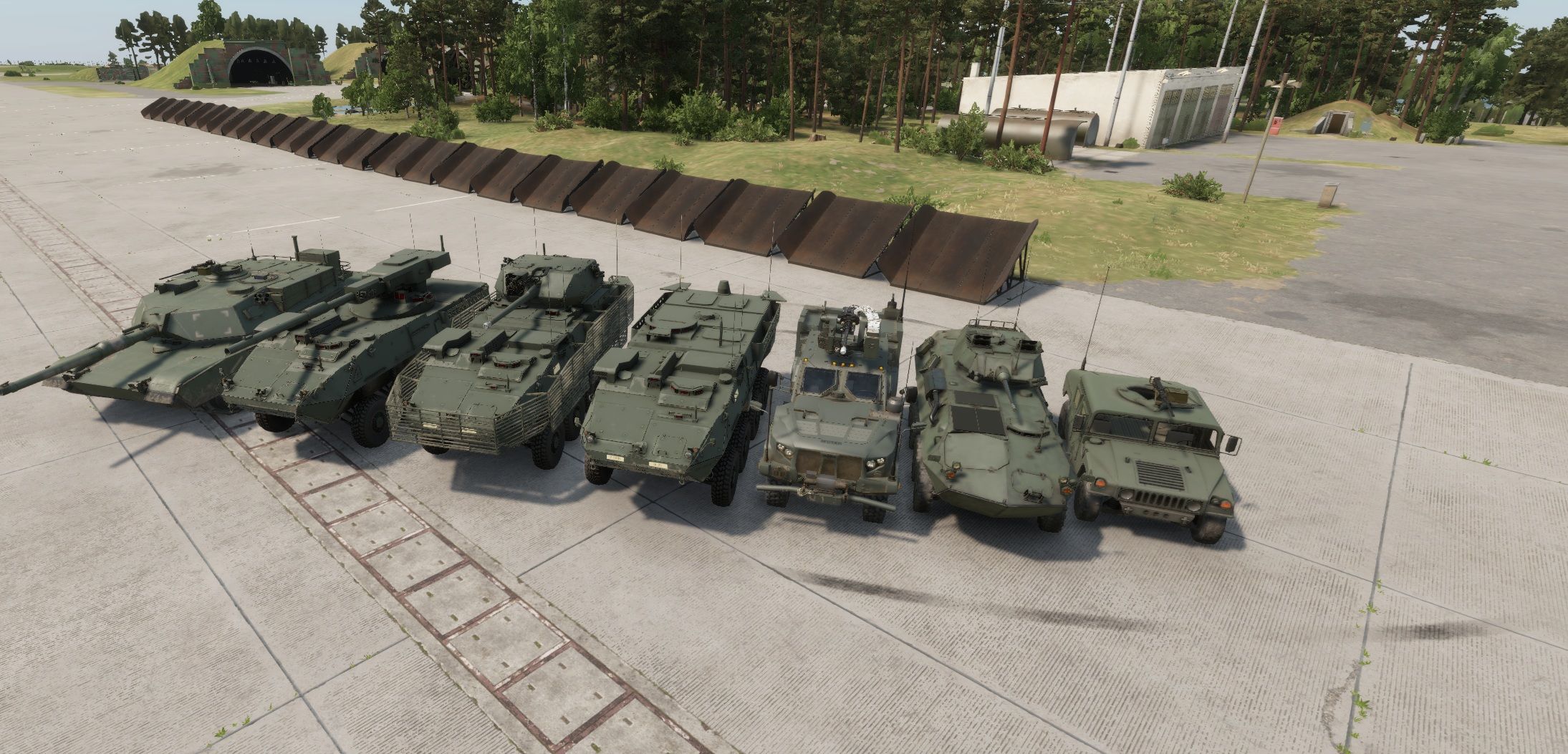 Vehicle PACK for US and USSR