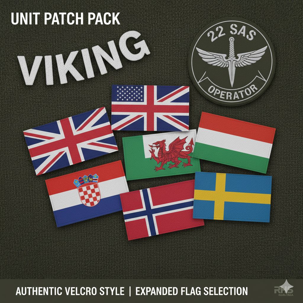 22 SAS A-Squadron Unit Patches