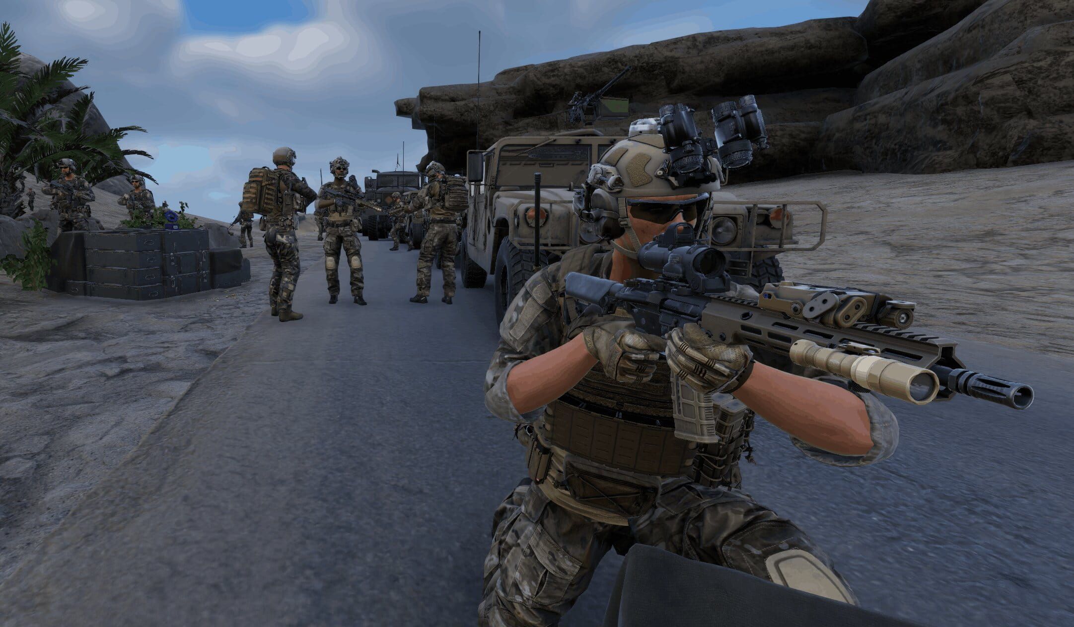 COE2 Persistent Ops PvE preview