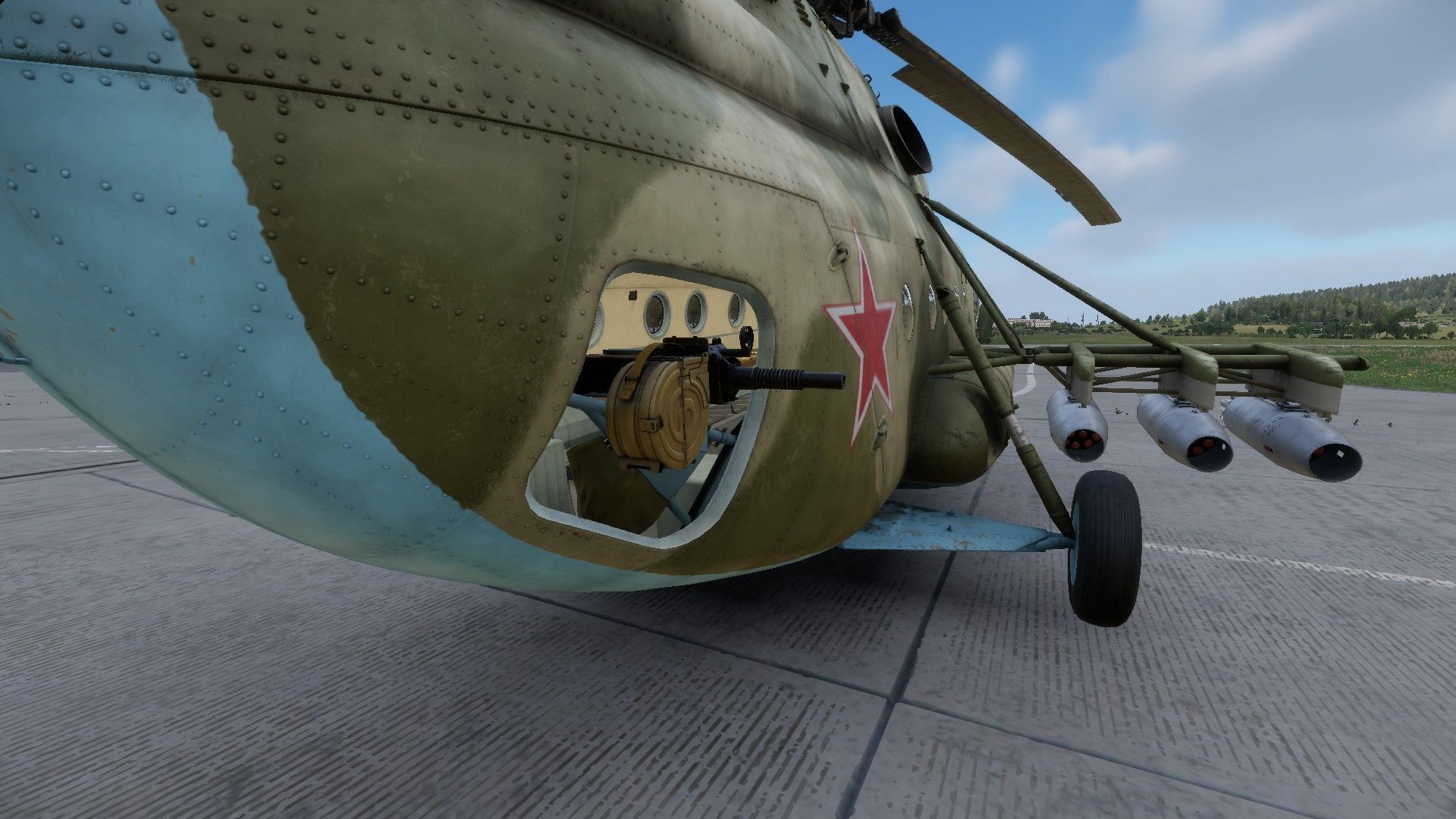MI-8 with AGS-17 and Kord 6t7 preview