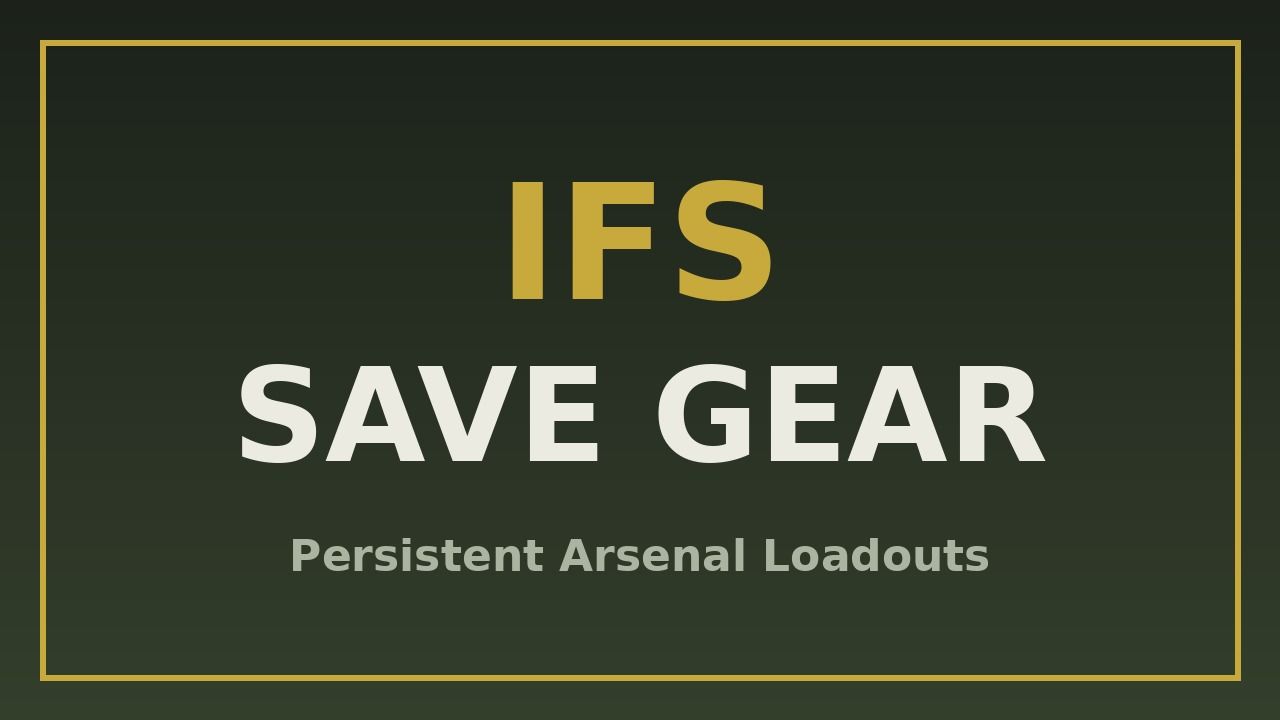 IFS GEAR Save preview