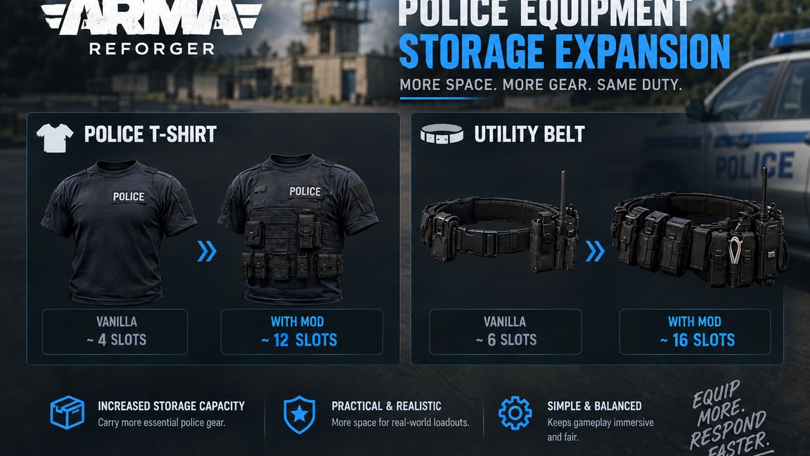 Police Equipment Storage Mod