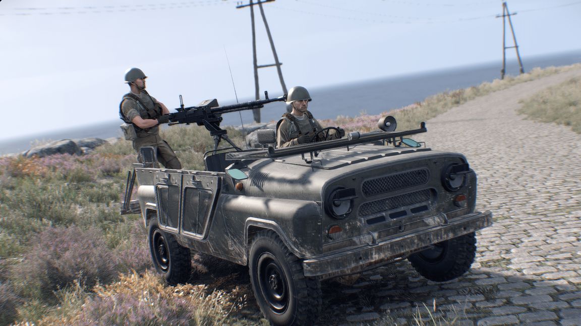 SPG9 UAZ and DSHK UAZ