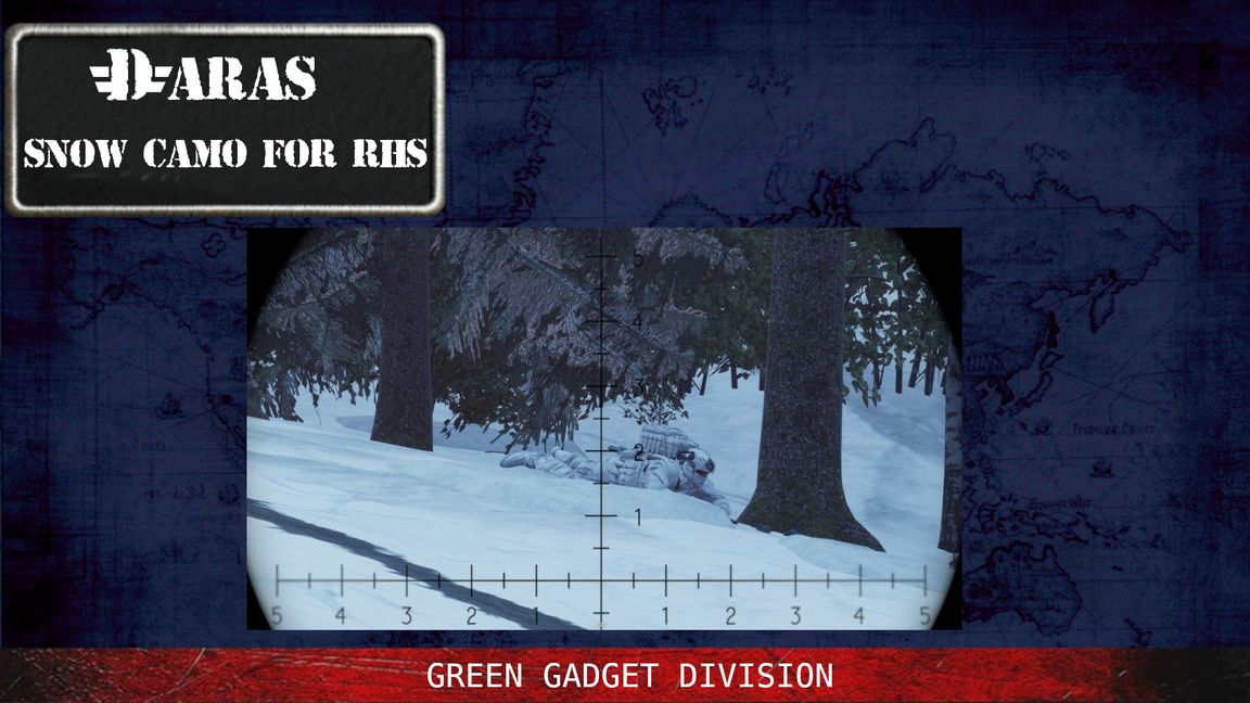 Daras Snow Camo for RHS